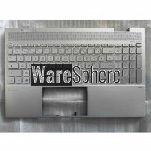 Top Cover Upper Case Palmrest for HP Envy X360 15-ED With Backlite Keyboard Single Air Outlet L93226-051 FR Silver