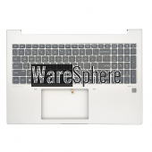 Top Cover Upper Case Palmrest for HP ProBook 460 G11 With Backlite Keyboard N98507-001 Silver