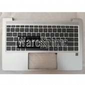 Top Cover Upper Case Palmrest for  HP ProBook 640 G8 With Keyboard With SIM 4BX8QTATPP0 Silver
