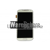 LCD Display and Touch Screen Digitizer W/ Frame for Samsung Galaxy S4 i9500 White