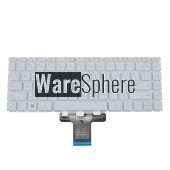 Laptop US Keyboard for HP Pavilion x360 14-CM 6037B0143001 L23240-001 White
