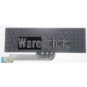 Laptop US Backlit Keyboard for Dell g3 3590 03VNJK 3VNJK Black red words