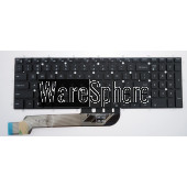 Laptop US Keyboard for Dell g3 3590 Black White words