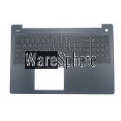 Top Cover Upper Case for Dell G3 3579 Palmrest With White Backlit Keyboard  0N4HJH N4HJH US Black 