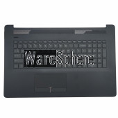 Top Cover Upper Case for HP 17-BY Palmrest With Backlit Keyboard   Black US 
