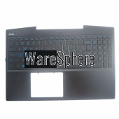 Top Cover Upper Case Blue side for Dell G3 15 3590 With Blue Keyboard Palmrest P0NG7 0P0NG7 460.0H703.0001 Black