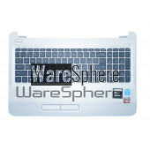 HP 15ac 15-AC  Palmrest Touchpad Top Cover W/Keyboard AP1EM000332 813975-001 A-