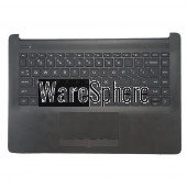 Top Cover Upper Case for HP Pavilion 14-CK Palmrest with Keyboard Touchpad L23241-001 Black US