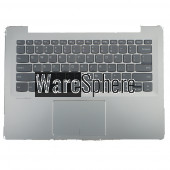 Top Cover Upper Case for Lenovo ideapad 520S-14IKB Palmrest with Backlit Keyboard Touchpad 5CB0N78559 Silver  US