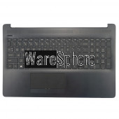 Top Cover Upper Case for HP 15-DA Palmrest with Keyboard Touchpad AP29M000A00 Black US