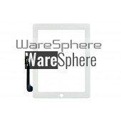 Touch Screen Replacement Digitizer Front Glass for  Apple iPad 3 White