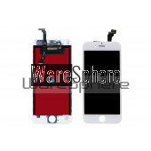 LCD Display and Touch Screen Digitizer Screen Lens for Iphone 6 White