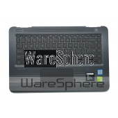 Top Cover Upper Case for HP Pavilion 14-A Palmrest Keyboard 856186-001 Black