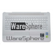 Top Cover Upper Case with Keyboard for HP Pavilion 15-AU 856044-001 White A-