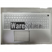 Top Cover Upper Case for Dell Inspiron 5501 WIth Keyboard 06XCC3 6XCC3 Silver