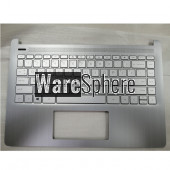 Top Cover Upper Case for HP 14-DQ With Non Backlit Keyboard L88200-001 EA0PA003010 Silver