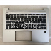 Top Cover Upper Case for HP Probook 13 430 G6 with keyboard  Arabic language  Black