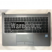 Top Cover Upper Case for HP 340 348 G5 Palmrest L57402-001 STN Silver