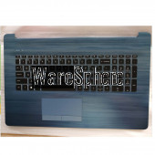 Top Cover Upper Case for HP 17-BY Palmrest With Keyboard PTP Touchpad 6070B1308116 M12337-001 Blue US