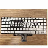 Backlit Keyboard for HP PAVILION X360 14-DW  Silver