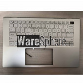 Top Cover Upper Case for Dell inspiron 5402 with keyboard 9TNWY 09TNWY Silver