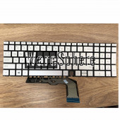 Backlit Keyboard for HP ENVY X360 15-ED Silver