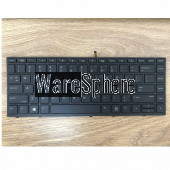 Laptop US Keyboard for HP 440 445 G5 Backlit with Black Frame
