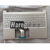 Top Cover Upper Case for HP Pavilion 15-EG Without Fingerprint Hole With Keyboard M08913-001 54G7HTATP40 Silver