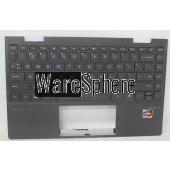 Top Cover Upper Case for HP ENVY X360 13-AY With Keyboard L94518-001 Brown