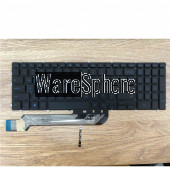 Laptop US Backlit Keyboard for Dell g3 3590 Black Blue words