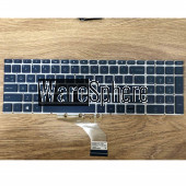 Backlit Keyboard For HP 17-BY JASMINE BLUE