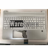 Top Cover Upper Case for Hp 15-DY Palmrest With NonBacklit Keyboard L63578-001 Silver