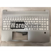 Top Cover Upper Case for Hp  15-DY Palmrest With Backlit Keyboard L63579-071 EA0P5007020 Silver SP