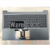 Top Cover Upper Case for HP Pavilion 15-EG Without Fingerprint Hole With Backlit Keyboard M08920-001 54G7HTATP70 Fog Blue