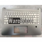 Top Cover Upper Case for HP 14-DQ With Backlit Keyboard Fingerprint Hole L61507-001 EA0PA004010 Silver