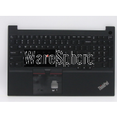 Top Cover Upper Case for Lenovo ThinkPad E15 Gen 2 With Backlit Keyboard 5M10W64584 AP1HK000100 Black