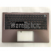 Top Cover Upper Case for Dell Inspiron 5410 With Keyboard N2CRM 0N2CRM 460.0MY0A.0011 Peach powders