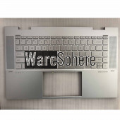 Top Cover Upper Case for HP Envy X360 15M-ES With Backlit Keyboard  M45474-001 4600MJ0A0003 Silver
