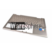 Top Cover Upper Case for HP PAVILION X360 14-DY With Backlit Keyboard M45223-001 Golden