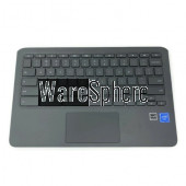 Top Cover Upper Case for HP 11 G7 EE Chromebook Palmrest w/Keyboard & Touchpad L52573-001 Black