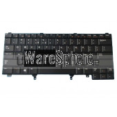 Keyboard With Stick Mouse Pointer for Dell Latitude E6220 E6420 E5420 E5430 0H512R US