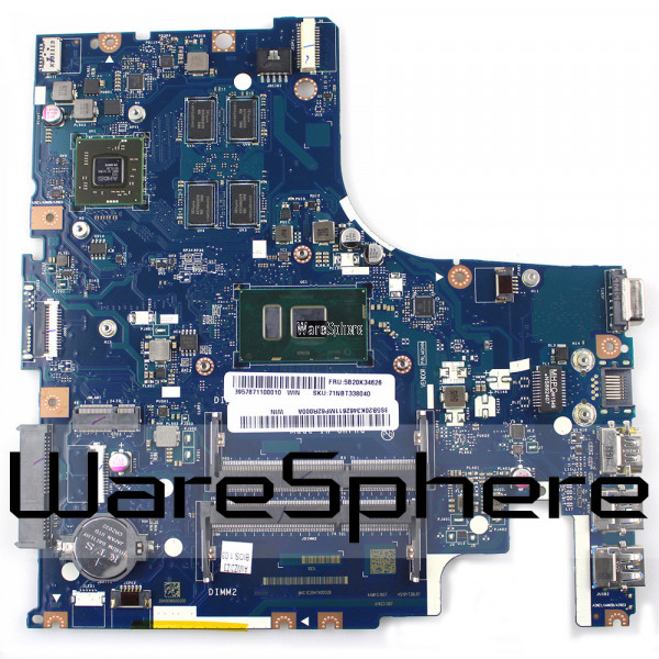 Motherboard Intel I7 6500u La C851p For Lenovo Ideapad 500 15isk