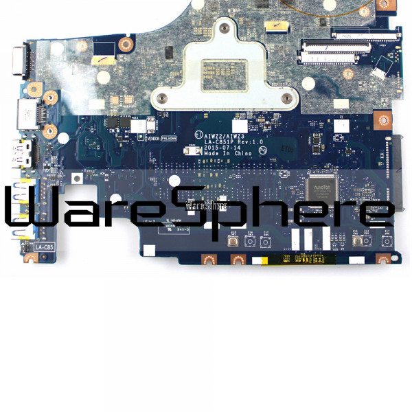 Motherboard Intel I7 6500u La C851p For Lenovo Ideapad 500 15isk
