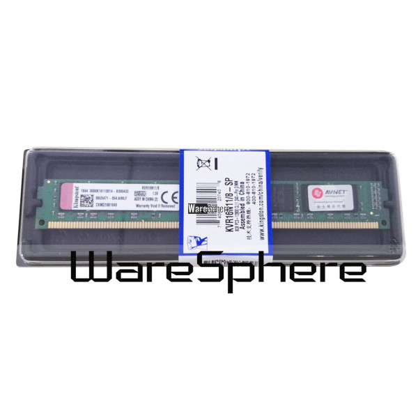 99U5471-054.A00LF Kingston KVR16N11/8 1600MHz 8GB DDR3 PC3-12800 240PIN ...
