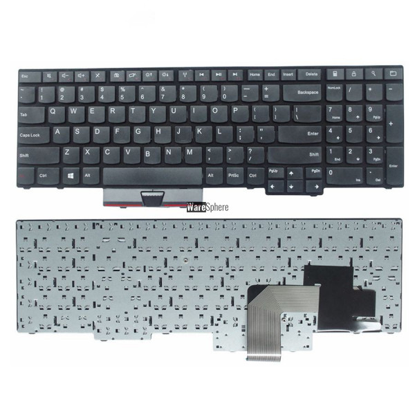 Touche De Clavier AZERTY Pour Lenovo ThinkPad Edge E530/E535/E545 - Noire - Occasion (unité)