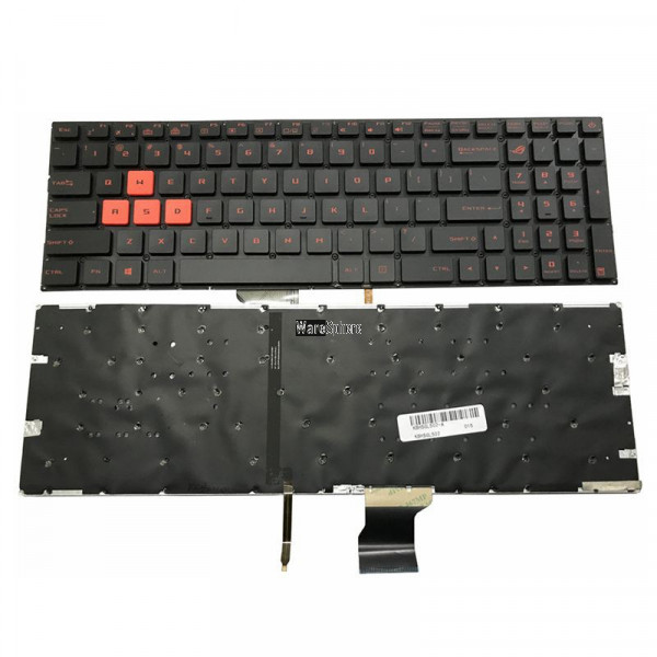 CLAVIER FRANÇAIS AZERTY POUR ASUS ROG STRIX GL502 / GL502VM