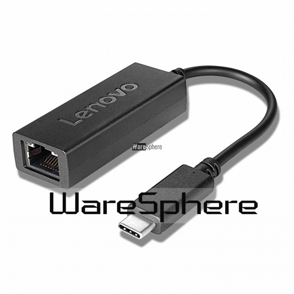 4X90S91831 USB-C to Ethernet Adapter Cable For Lenovo Laptop