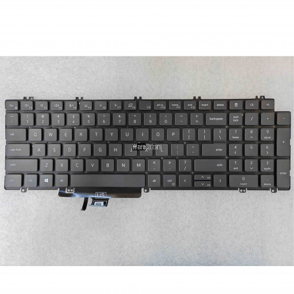 Laptop US Backlit Keyboard for Dell Latitude 3540 0N7N16 N7N16 Black