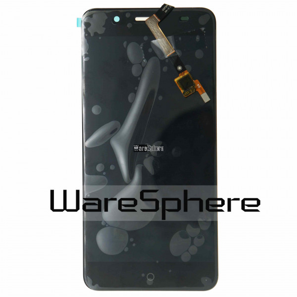Tft5k1847fpc A4 E Zte Blade A610 Plus Lcd Display Touchscreen Front Cover Grey