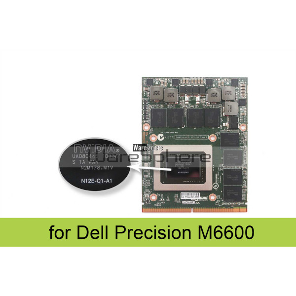 Nvidia Quadro 3000m 2gb Gddr5 Mxm 3 0 Graphics Card 7cd45